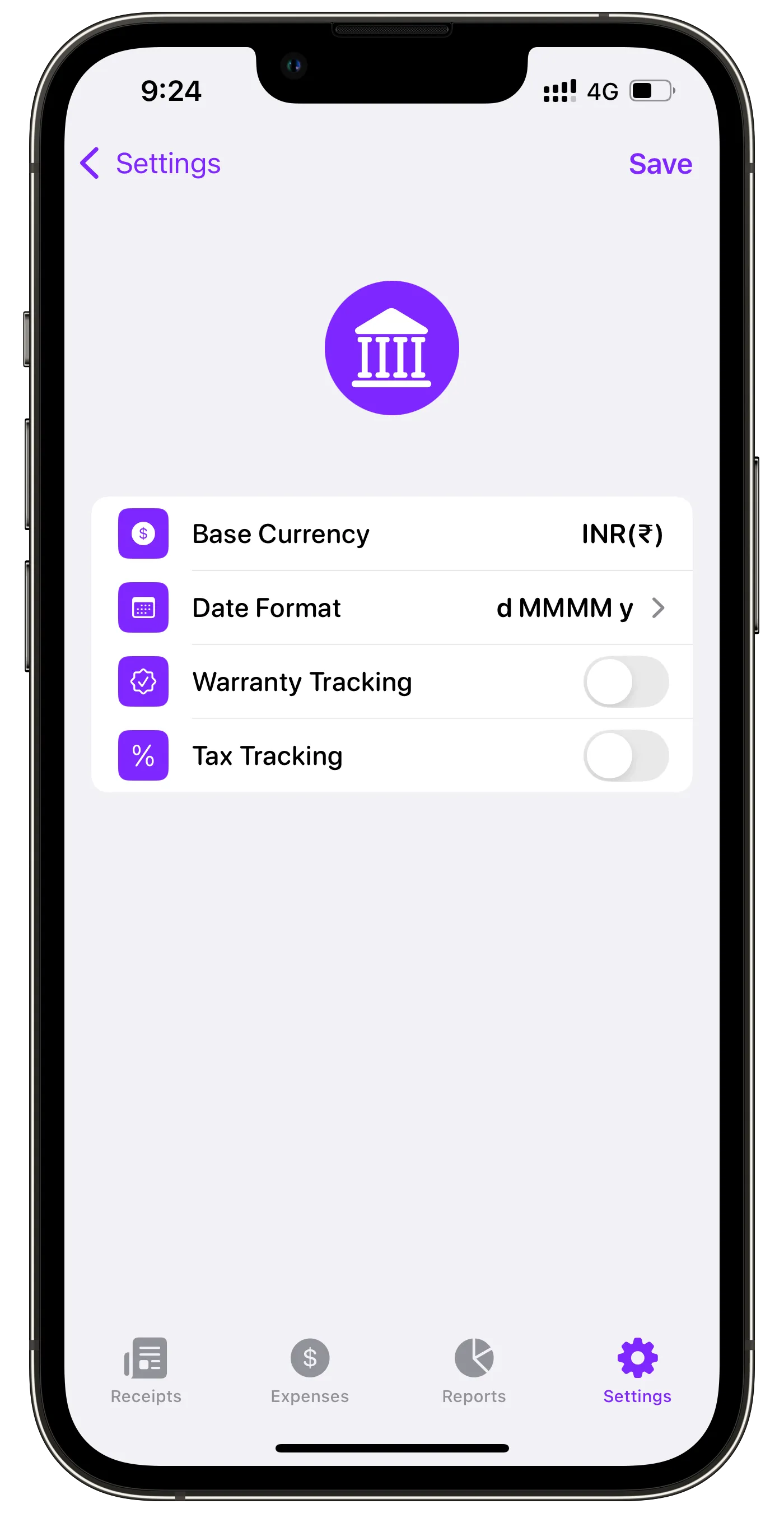 Smart Receipts screenshot 3