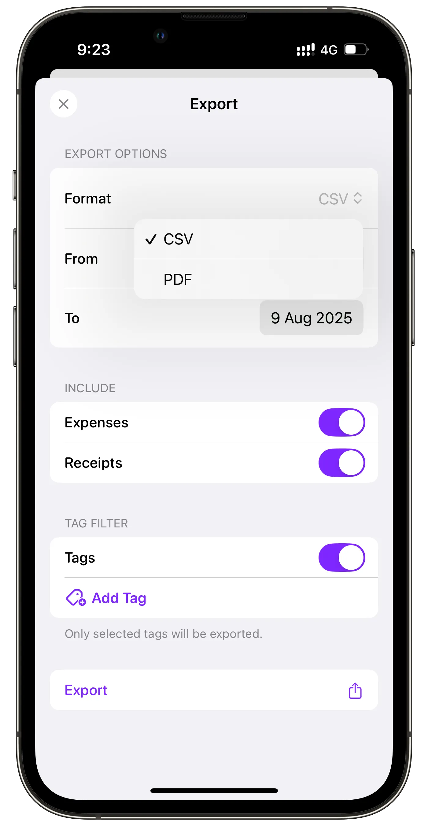 Smart Receipts screenshot 6